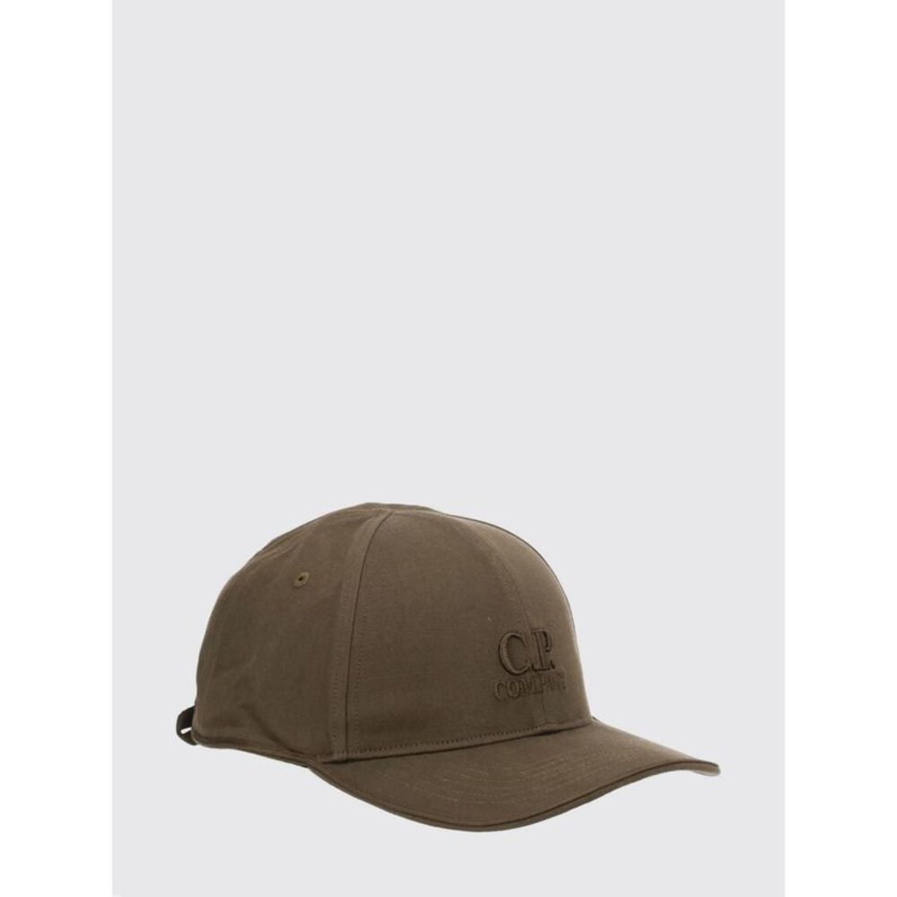 C.P. Company Men Cotton Hat With Embroidered Logo C.P. Company